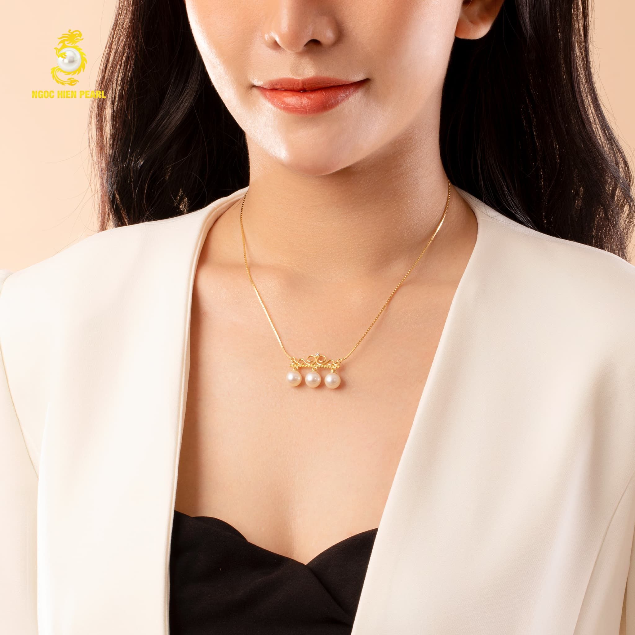 Dây chuyền ngọc trai Akoya 4A GFC808