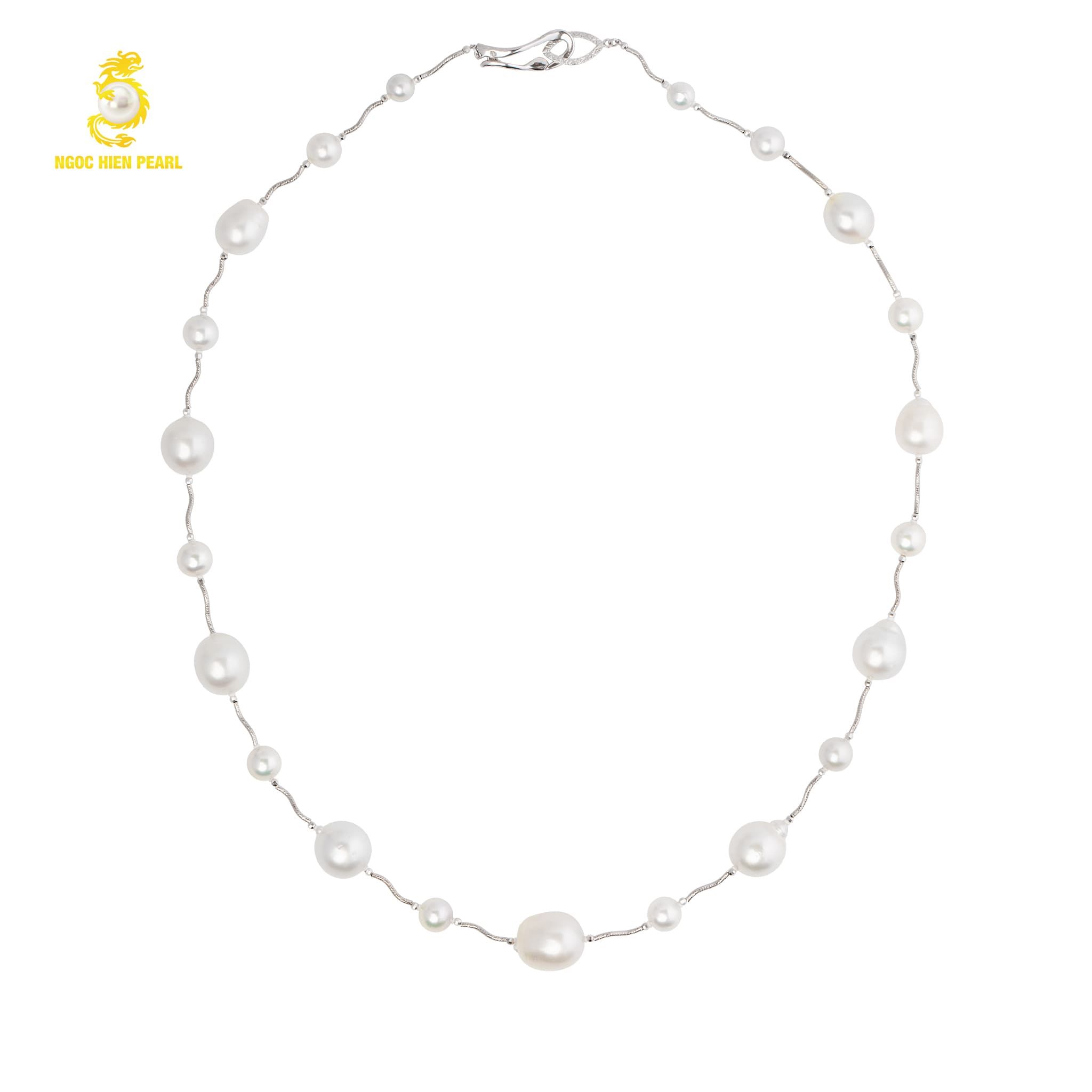 Dây chuyền ngọc trai thiết kế GDC041