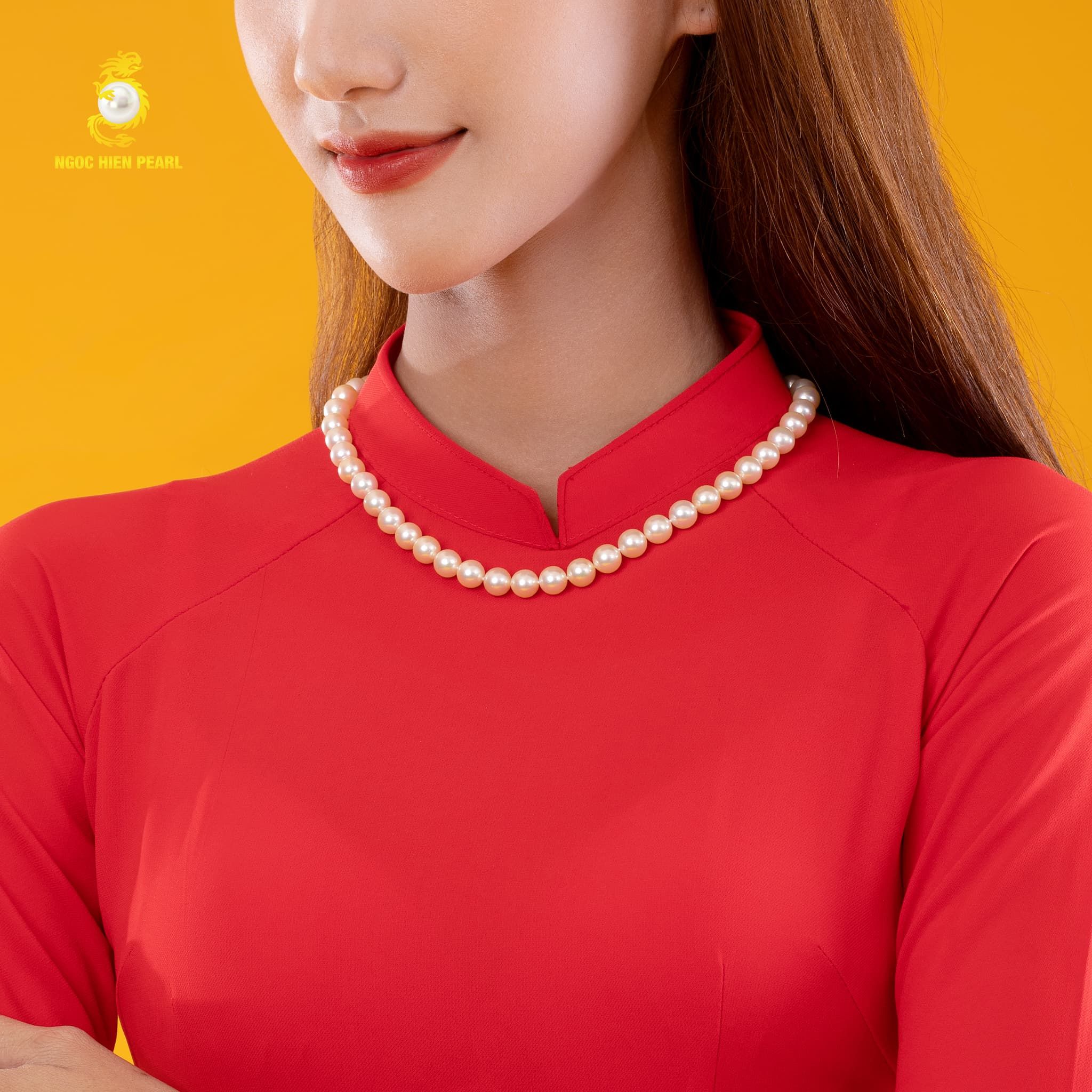 Chuỗi cổ ngọc trai Akoya 4A NSSP11