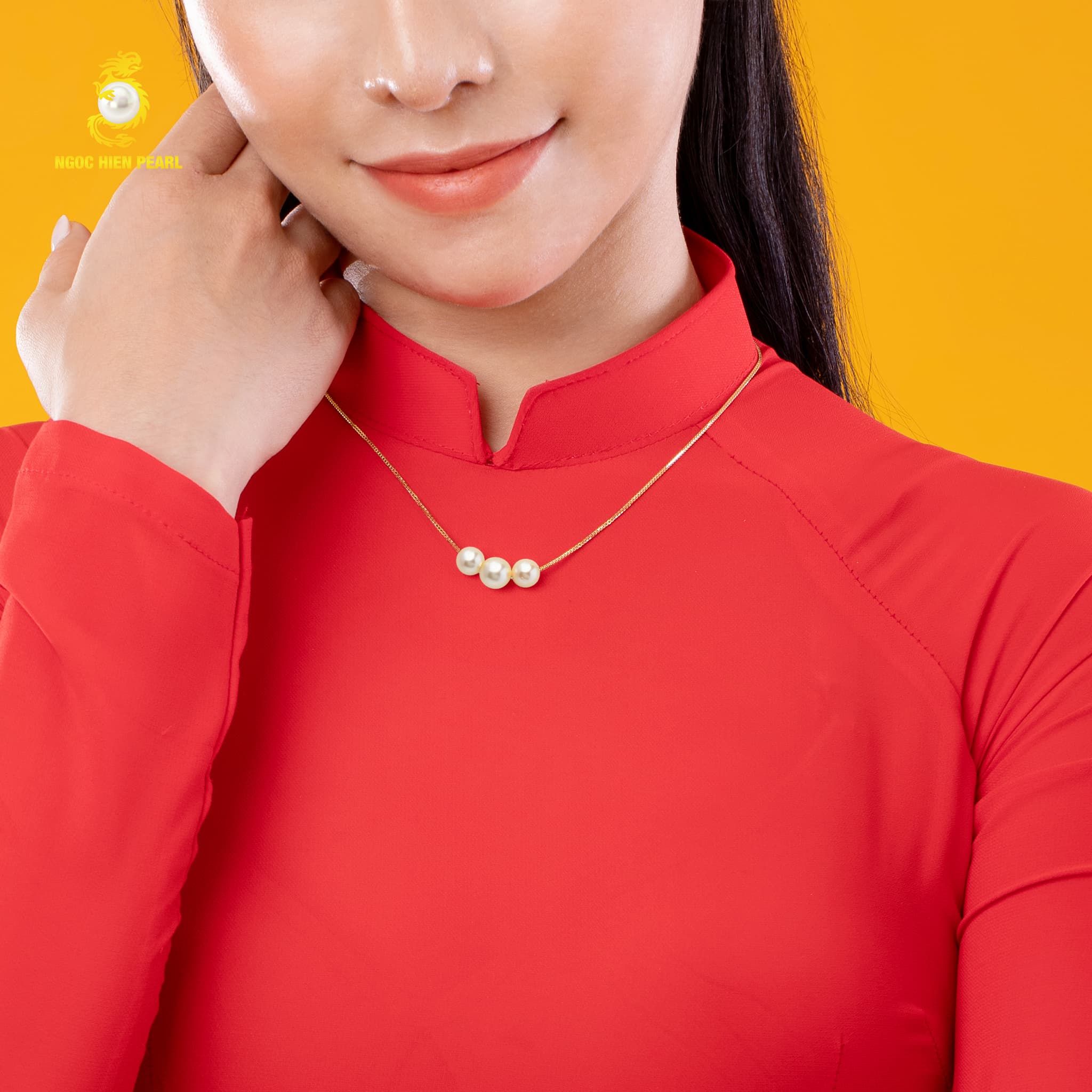 Dây chuyền ngọc trai Akoya 4A GPC000