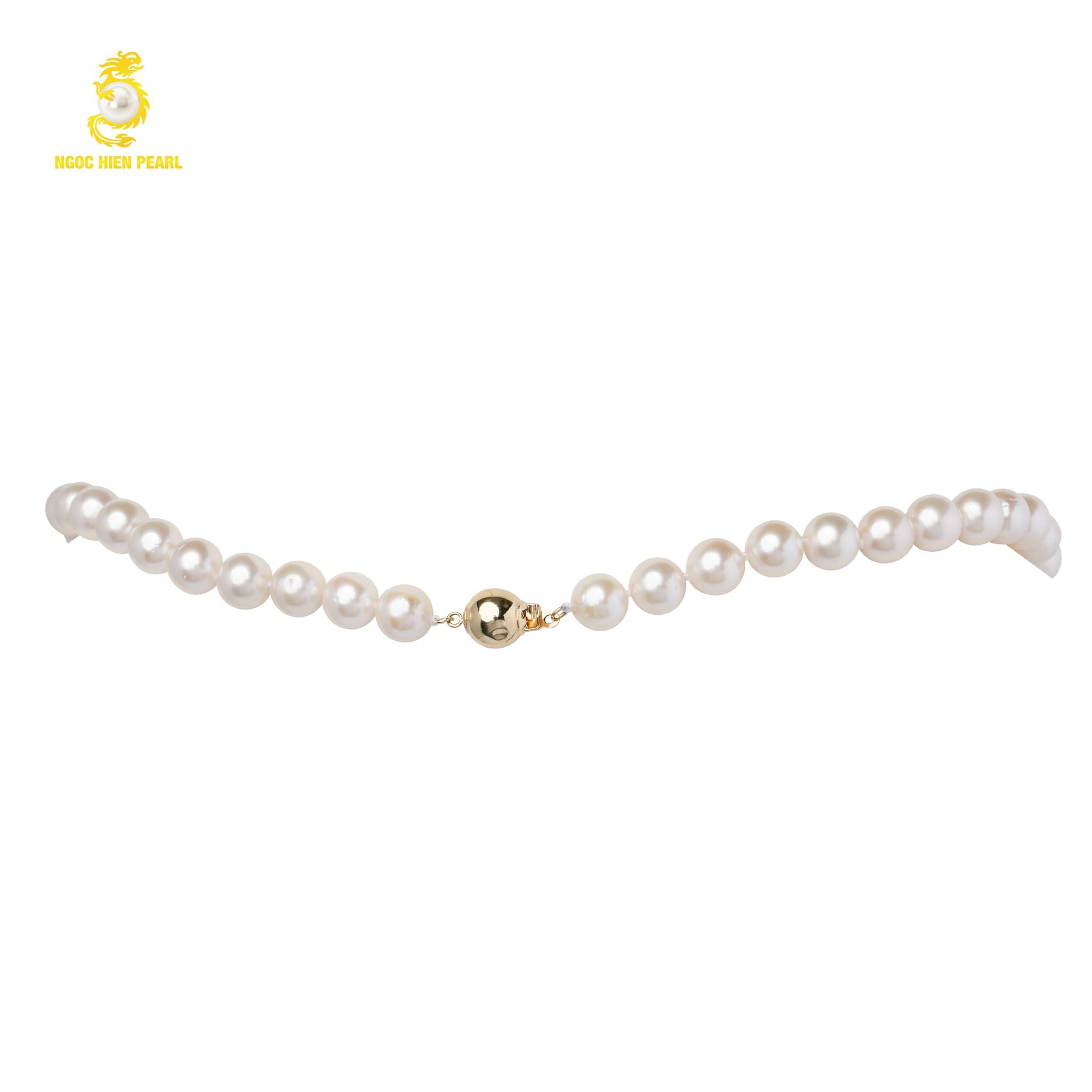 Chuỗi cổ ngọc trai Akoya 3A NGP423