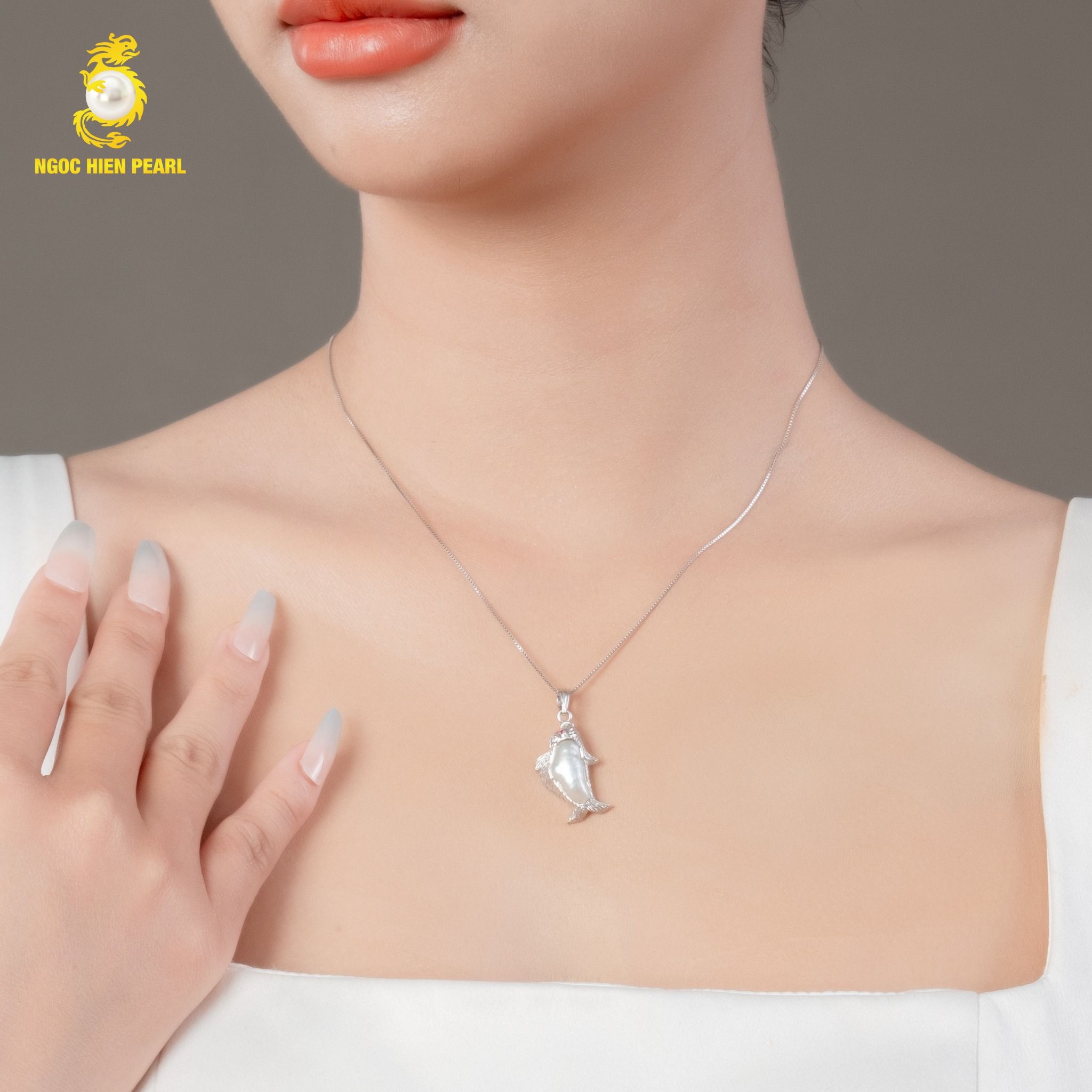Mặt dây chuyền ngọc trai tự nhiên GFP111
