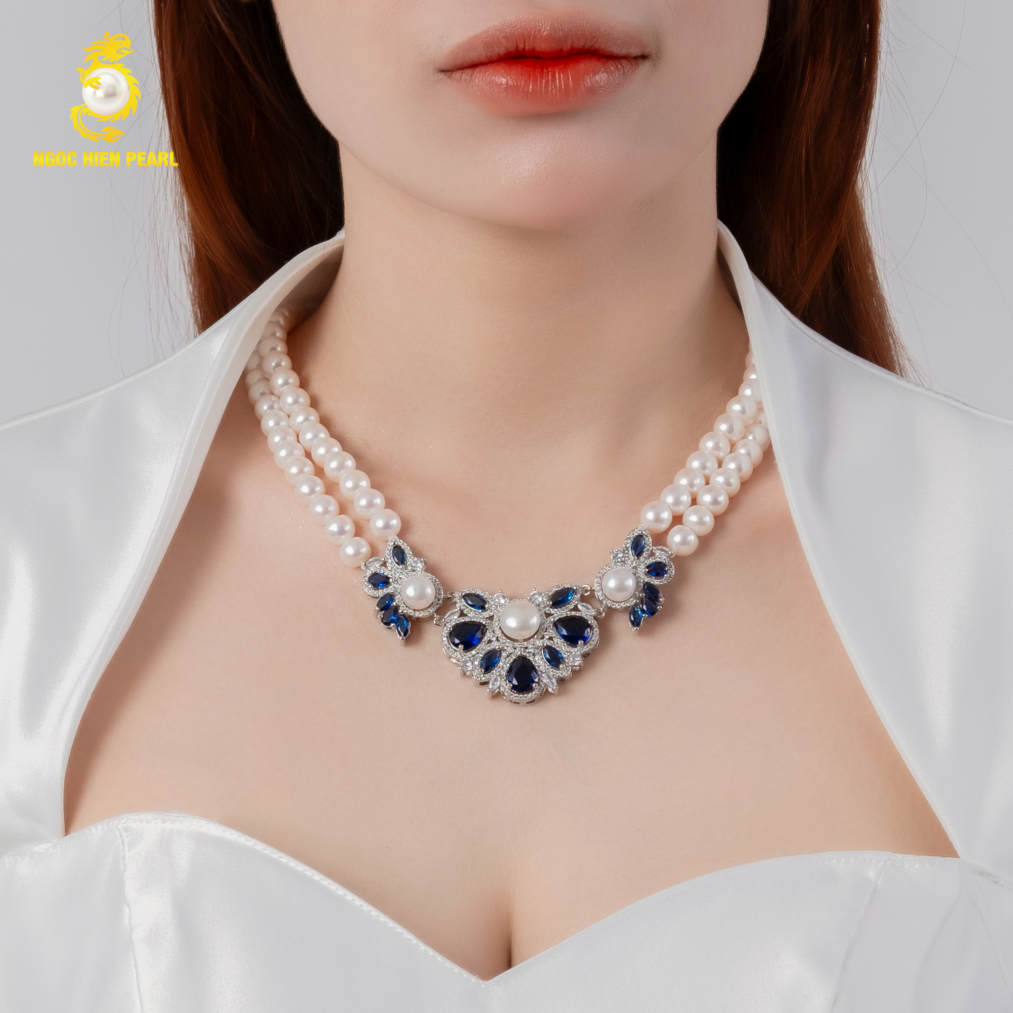 Chuỗi cổ ngọc trai Freshwater FN0244