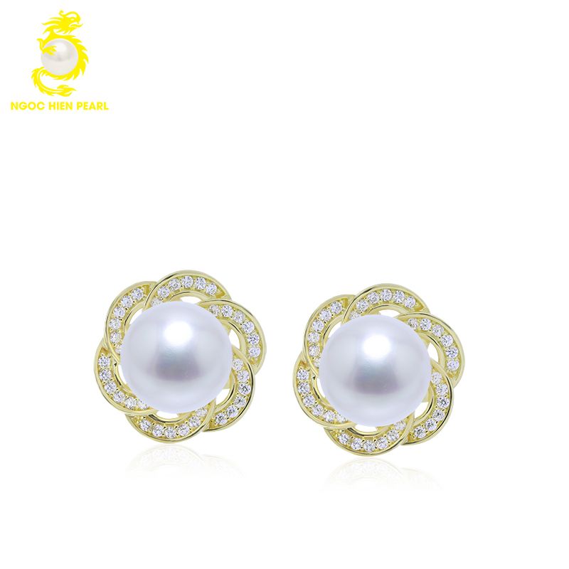 Bông Tai Ngọc Trai _ GCE212