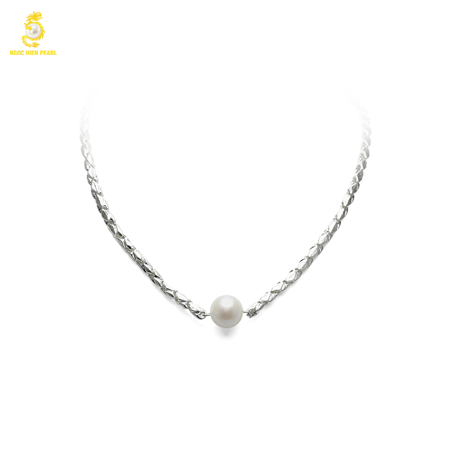Dây chuyền ngọc trai Unisex FSN073