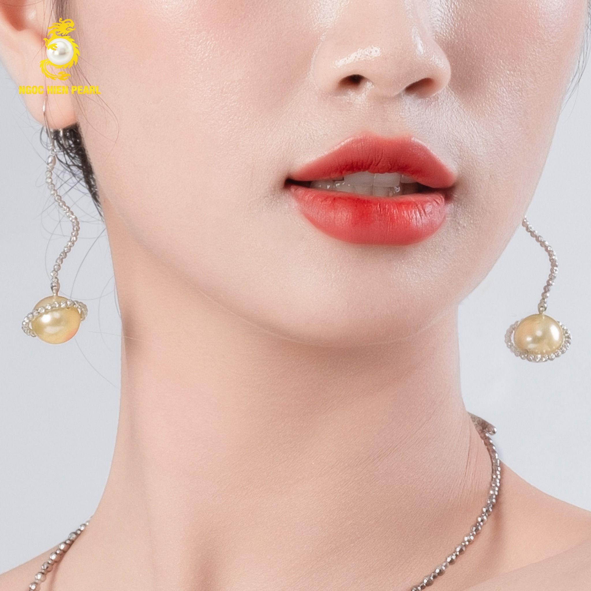 Bông tai ngọc trai Southsea G0E014