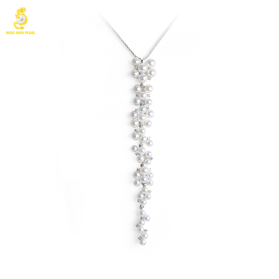 Dây chuyền ngọc trai thiết kế GDC186