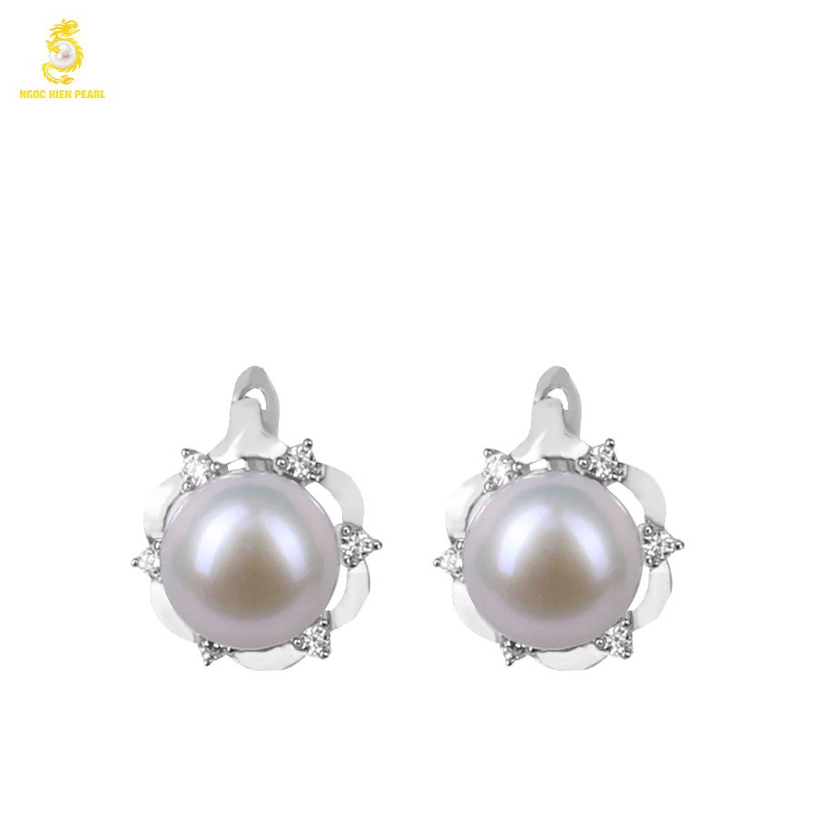 Bông tai ngọc trai Freshwater GCE250