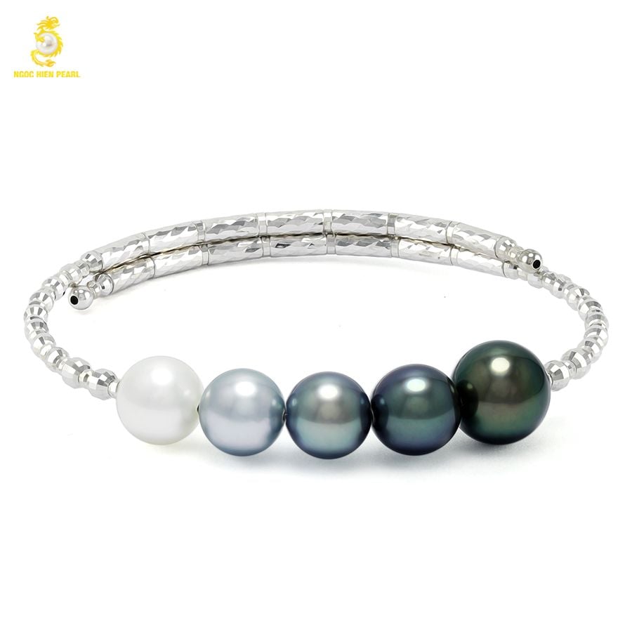 Vòng tay ngọc trai thiết kế GDB025