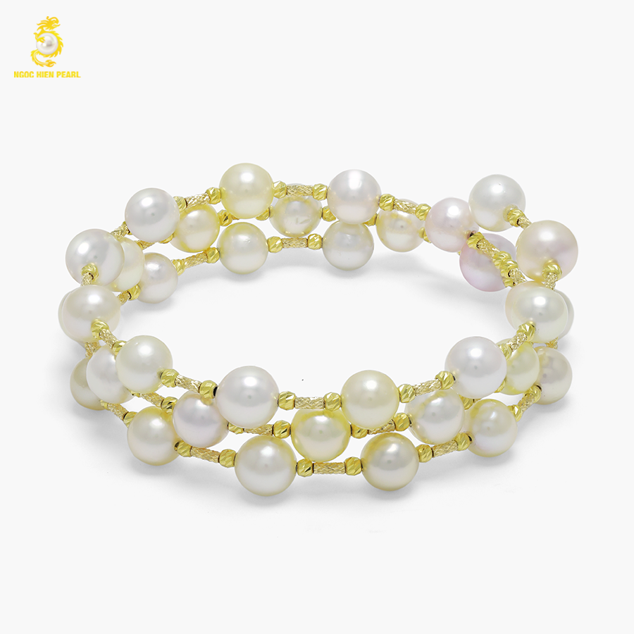 Vòng tay ngọc trai Akoya 4A GDB064