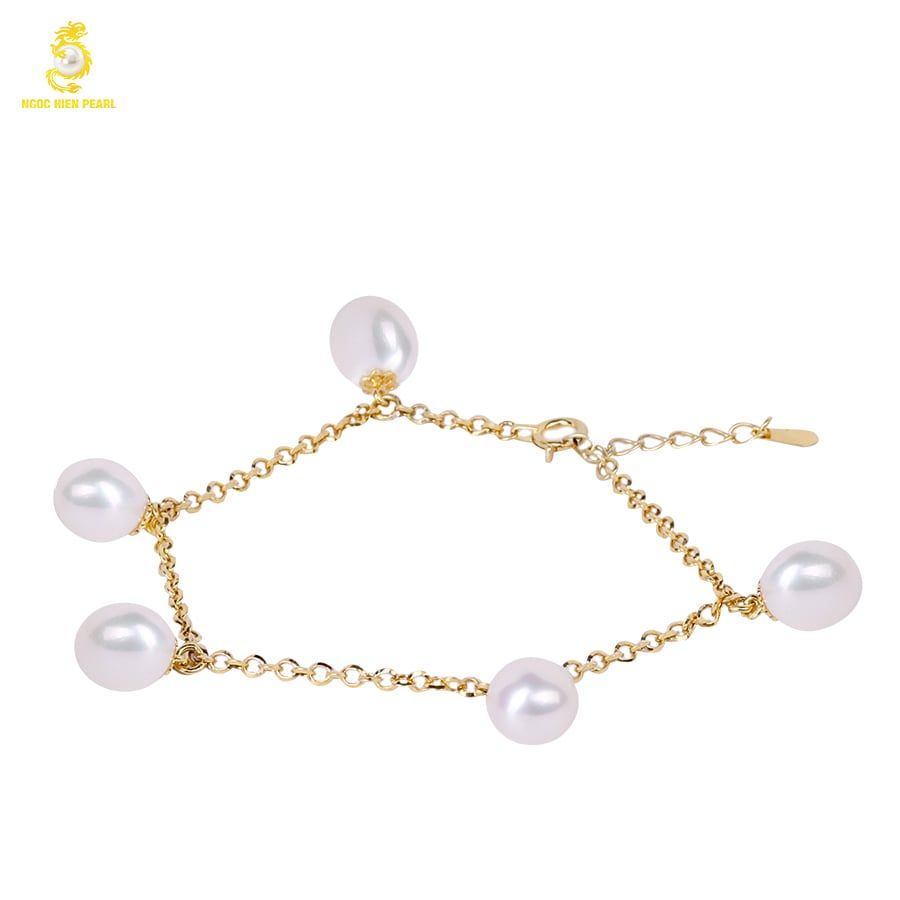Vòng tay ngọc trai Freshwater GDB117