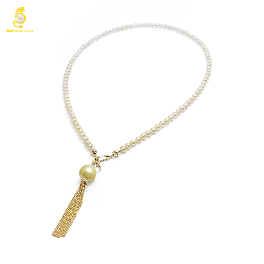 Chuỗi cổ ngọc trai thiết kế GDC174