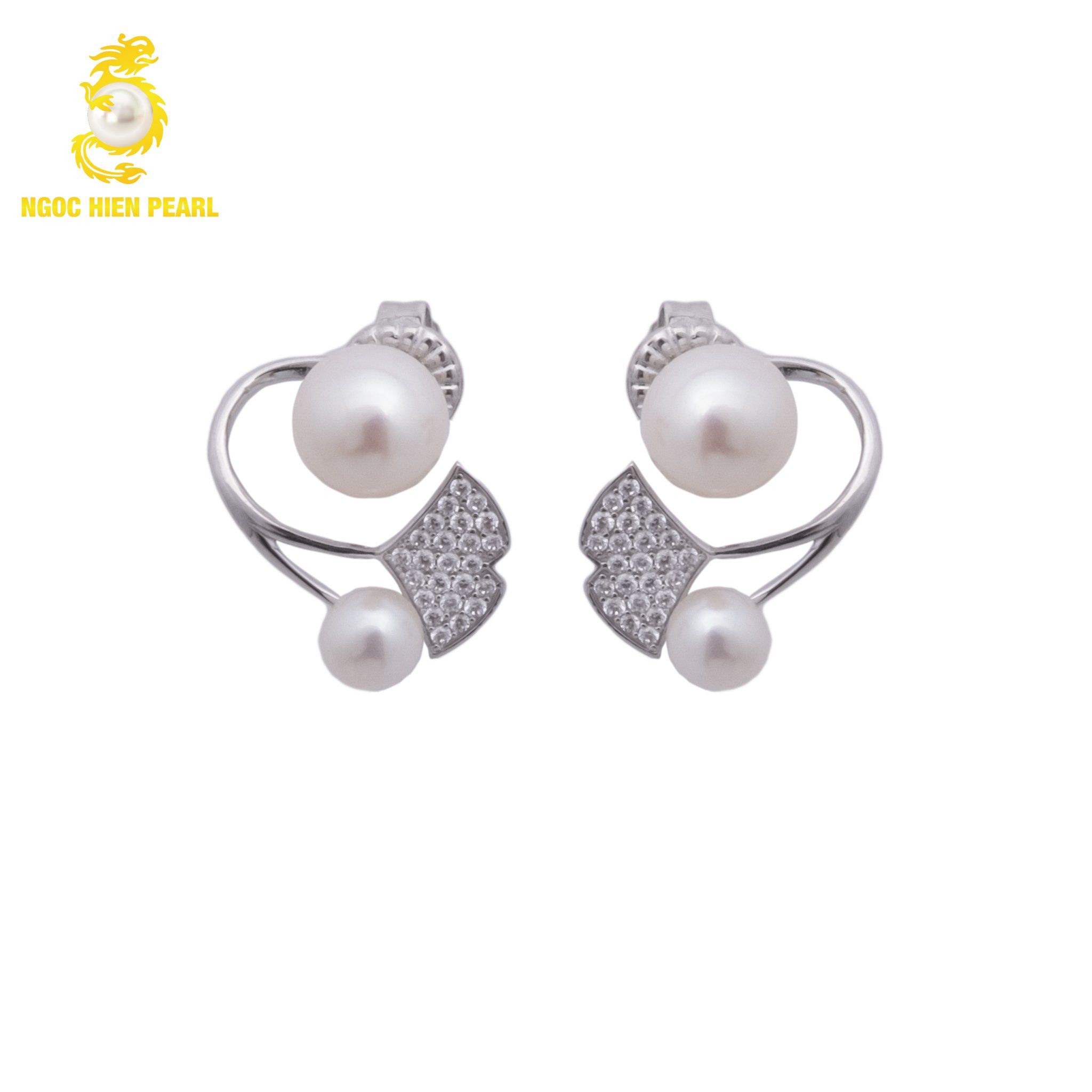 Bông tai ngọc trai GDE361