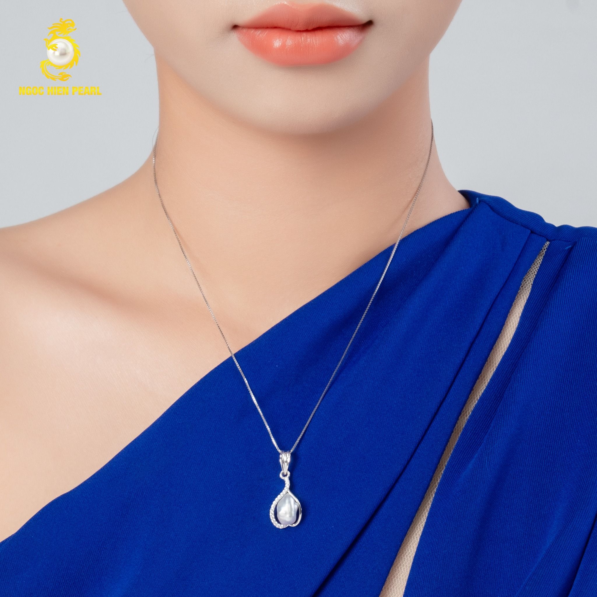 Mặt dây chuyền ngọc trai tự nhiên GFP111