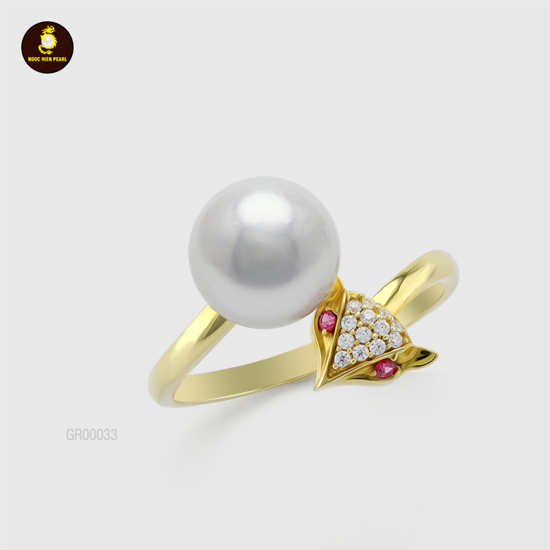 Nhẫn Ngọc Trai _ GR0518