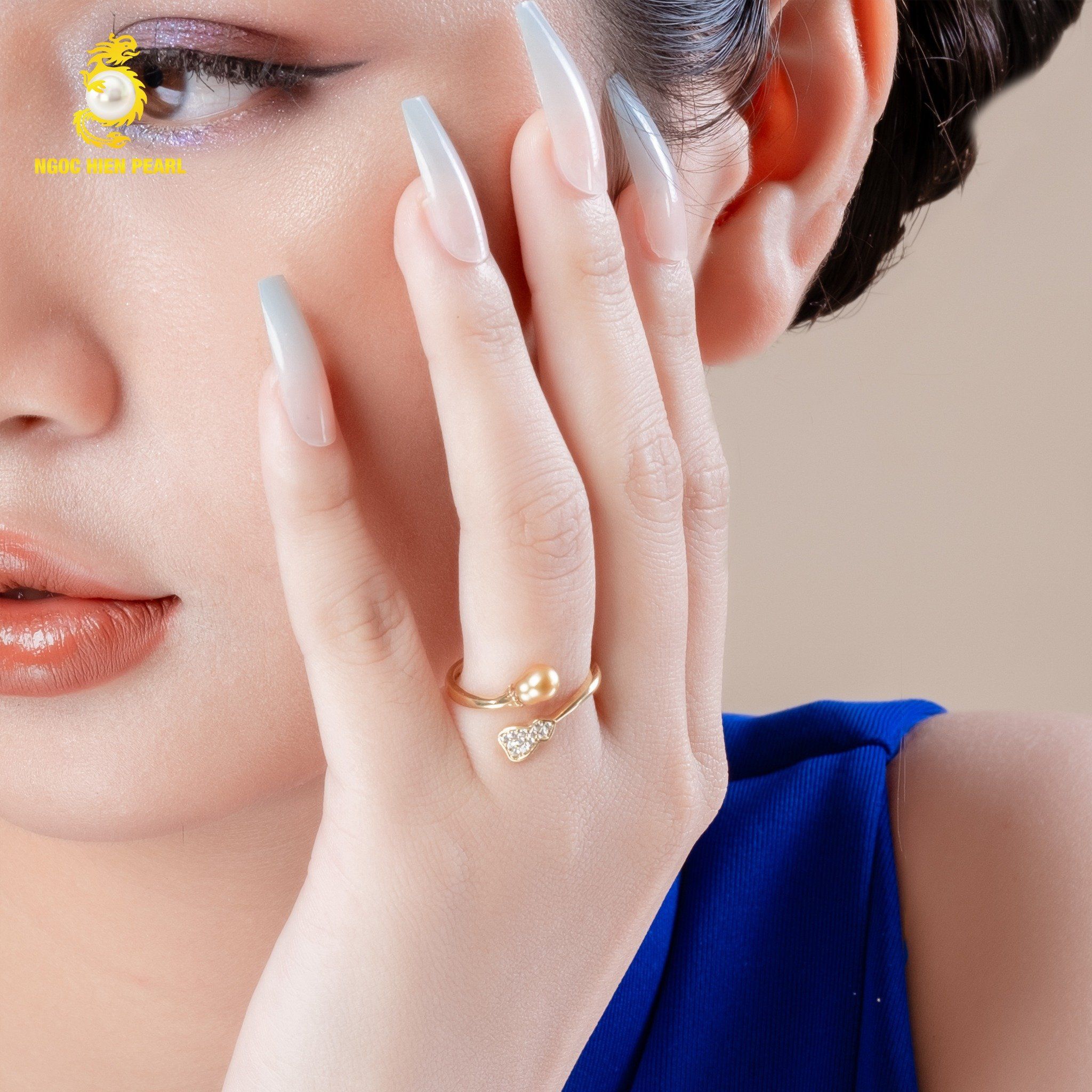 Nhẫn ngọc trai tự nhiên GR0111