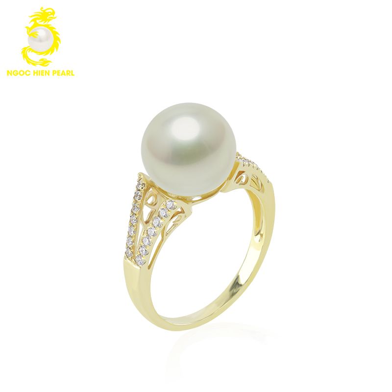 Nhẫn Ngọc Trai _ GR0S29