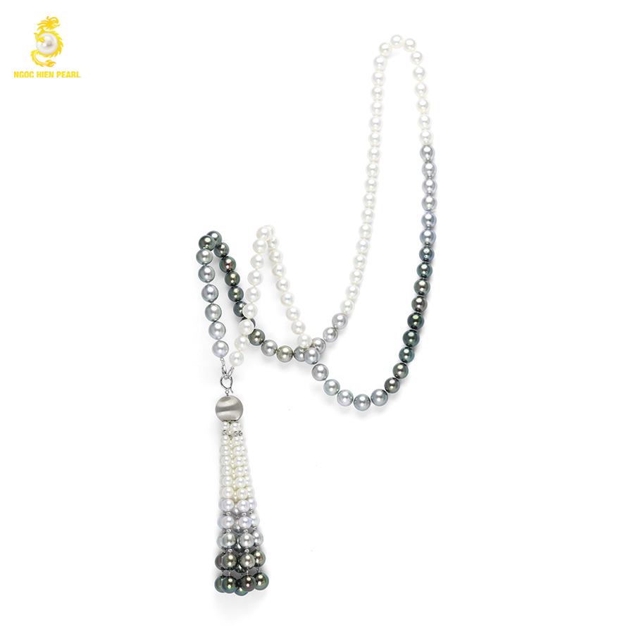Chuỗi cổ ngọc trai thiết kế NPF005