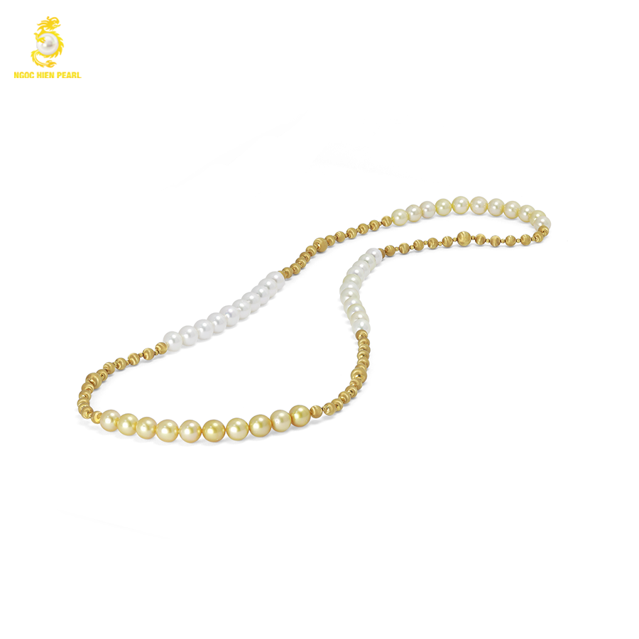 Chuỗi cổ ngọc trai thiết kế NPF007