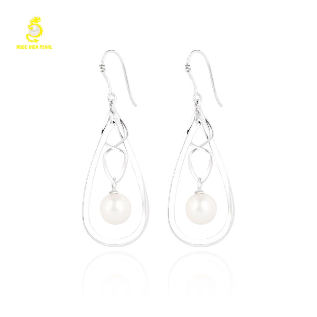Bông tai ngọc trai Freshwater OE0002