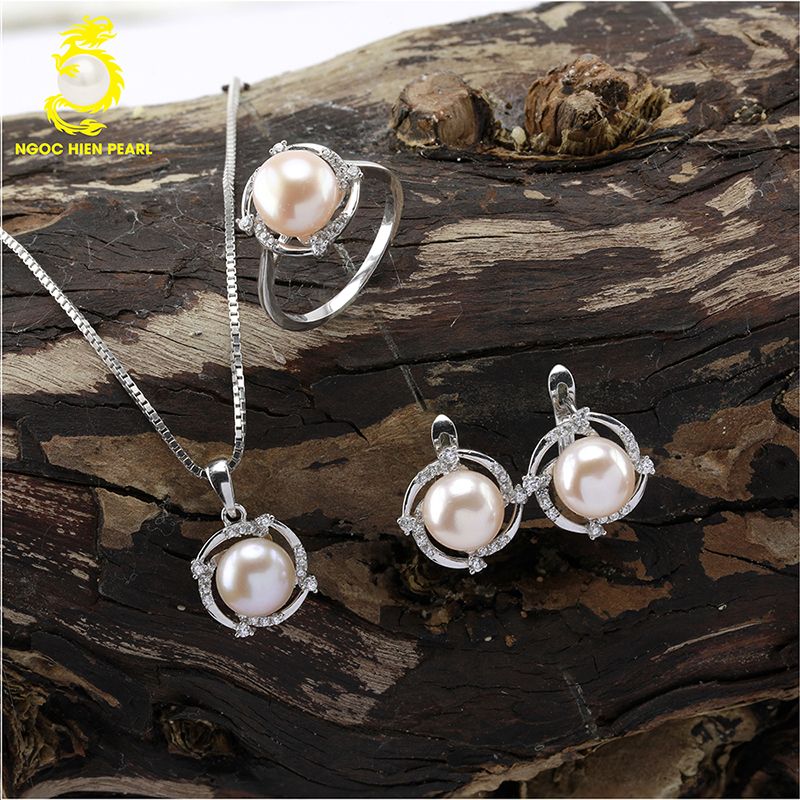 Bộ trang sức ngọc trai Freshwater SS0929