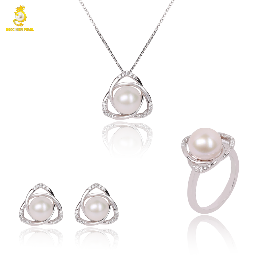 Bộ trang sức ngọc trai Freshwater SS0920
