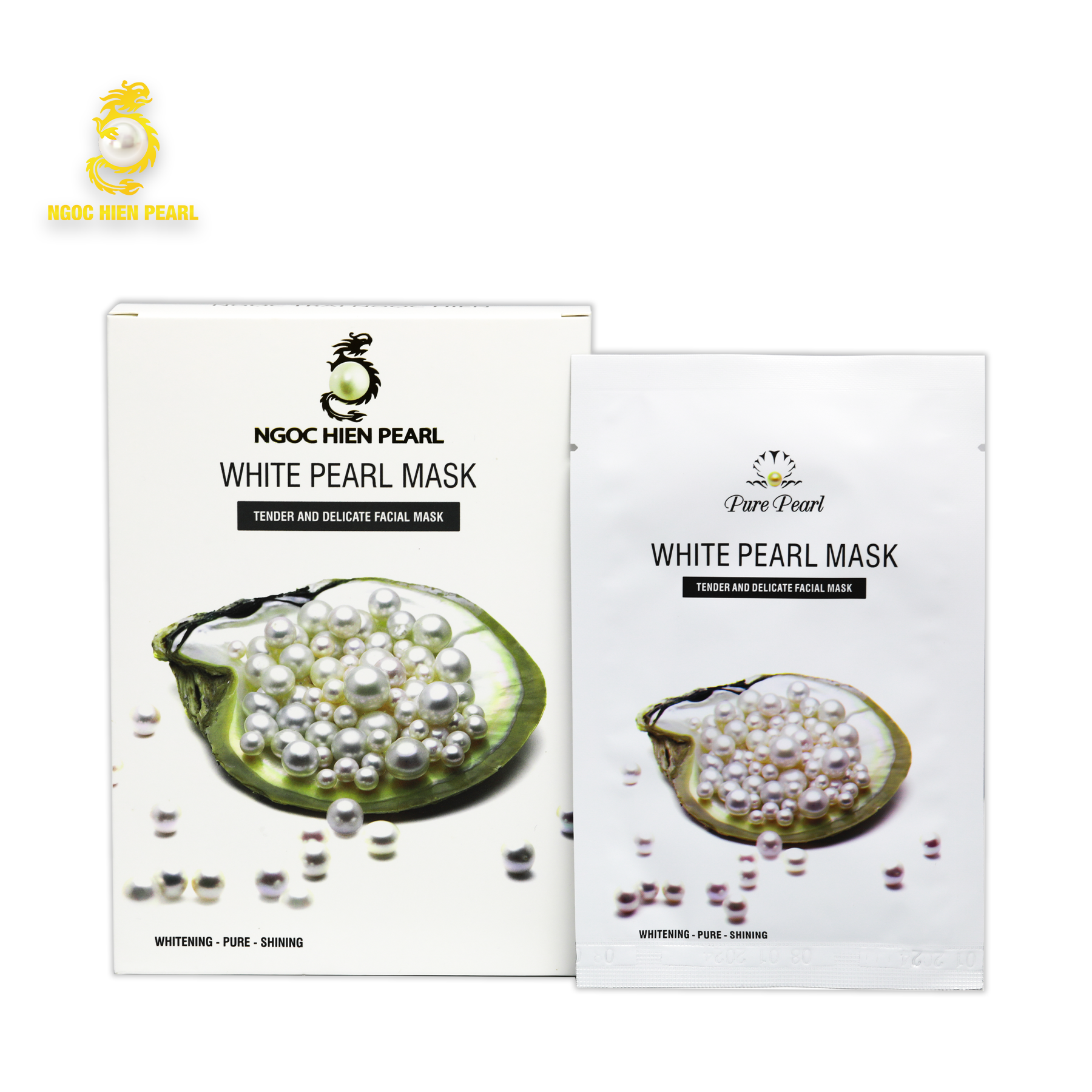 Mặt Nạ Dưỡng Trắng Ngọc Trai _ MM0002