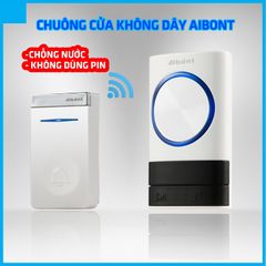 Chuông cửa không dây Aibont không dùng pin , chống nước