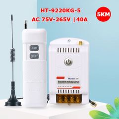 Công tắc điều khiển từ xa 5km honest 220v, 5000w, 40a