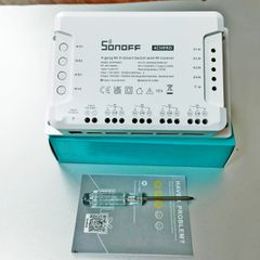 Công tắc wifi 4 kênh điều khiển từ xa qua điện thoại thông minh, Sonoff 4CH pro R3