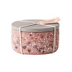 MUA 1 TẶNG 1  - HŨ NẾN TERRAZZO CANDLE  RUST CIMENT