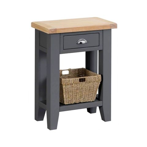 CHARCOAL SIDE TABLE