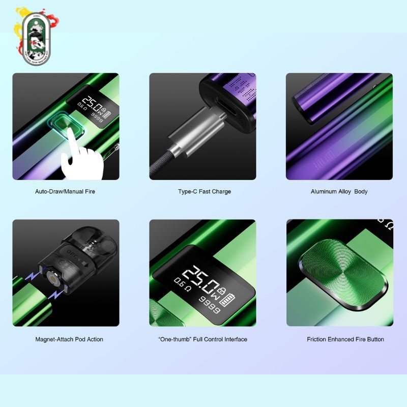  Máy Pod System Lost Vape Ursa Nano Pro 25W Pod Kit Chính Hãng 