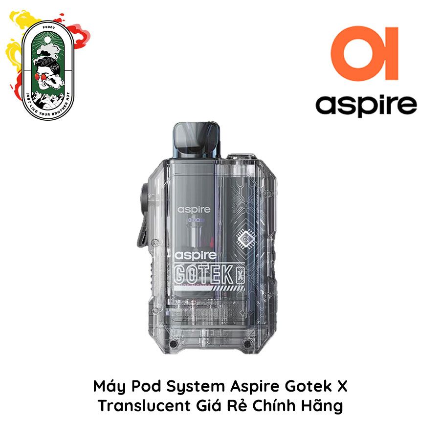  Máy Pod System Kit Aspire Gotek X Chính Hãng 