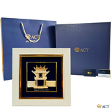 Tranh Khuê Văn Các dát vàng 24k ACT GOLD ISO 9001:2015