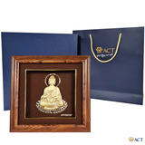 Tranh Đức Phật Thích Ca dát vàng 24k ACT GOLD ISO 9001:2015