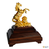 Quà tặng Ngựa Chiến Thắng dát vàng 24k ACT GOLD ISO 9001:2015