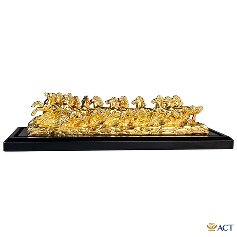 Quà tặng Đàn Ngựa dát vàng 24k ACT GOLD ISO 9001:2015