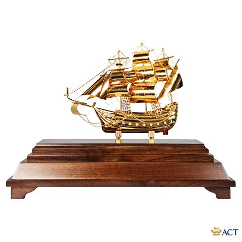 Quà tặng Thuyền Buồm mạ vàng 24k ACT GOLD ISO 9001:2015 (Mẫu 200)