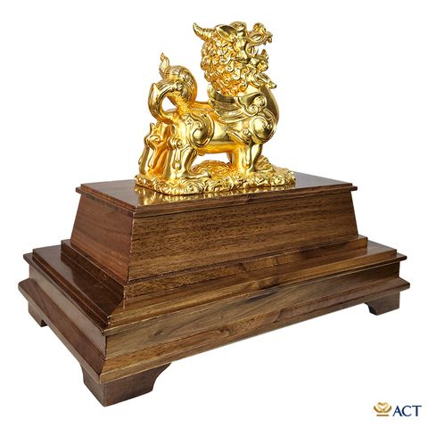 Tượng Tỳ Hưu dát vàng 24k ACT GOLD