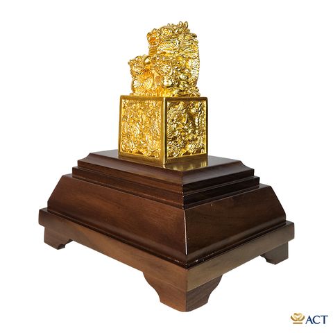 Ấn Rồng dát vàng 24k ACT GOLD