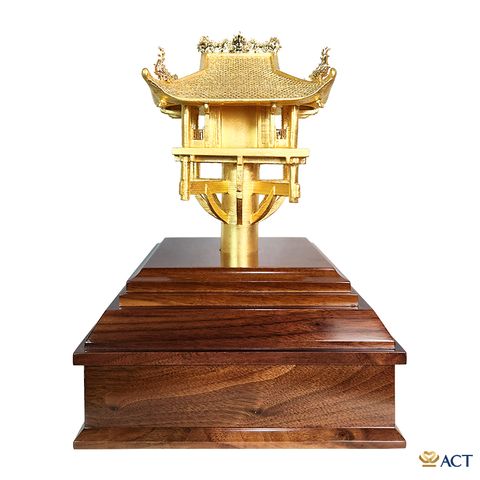 Chùa Một Cột dát vàng 24k ACT GOLD