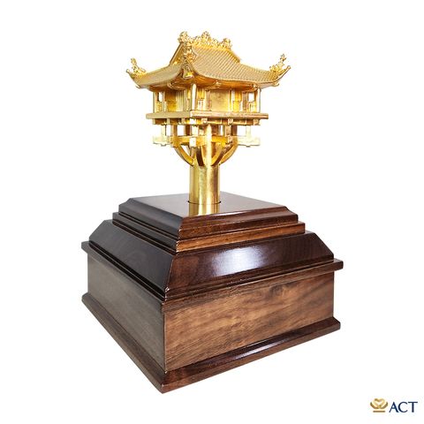 Chùa Một Cột dát vàng 24k ACT GOLD