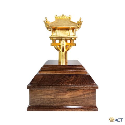 Chùa Một Cột dát vàng 24k ACT GOLD