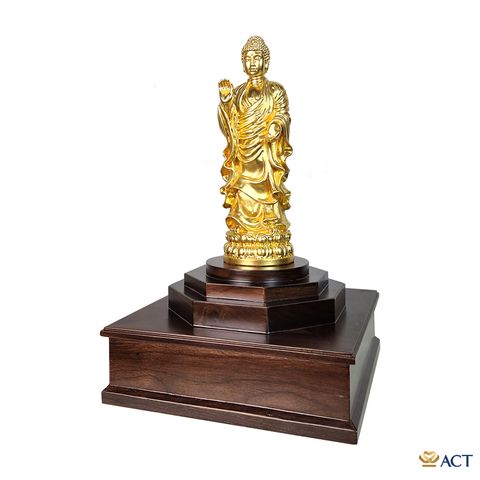 tượng Phật A Di Đà dát vàng 24k ACT GOLD