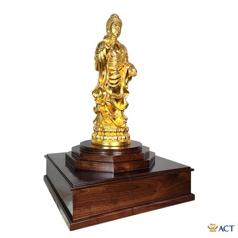 Tượng Phật A Di Đà dát vàng 24k ACT GOLD