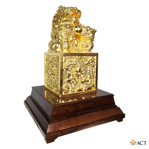 Ấn Rồng dát vàng 24k ACT GOLD