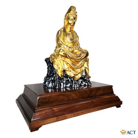 Quán Thế Âm Bồ Tát dát vàng 24k ACT GOLD