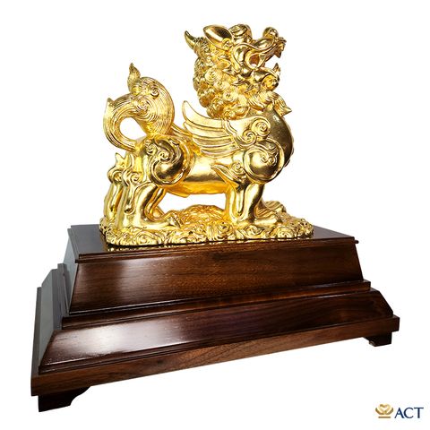 Tượng Tỳ Hưu dát vàng 24k ACT GOLD