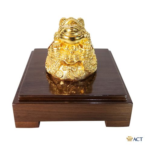 tượng Thiềm Thừ dát vàng 24k ACT GOLD